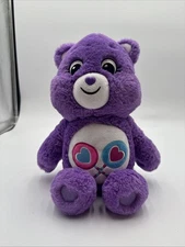 Care Bears Basic Fun Share Bear 14" 2020 Purple Plush Toy Stuffed Animal