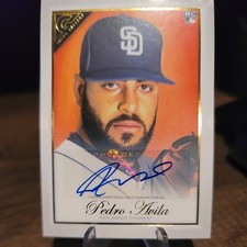 2019 Topps Gallery Autographs Pedro Avila RC Auto San Diego Padres #54