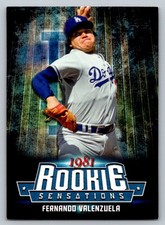 2015 Topps Update Rookie Sensations #RS-10 Fernando Valenzuela Dodgers