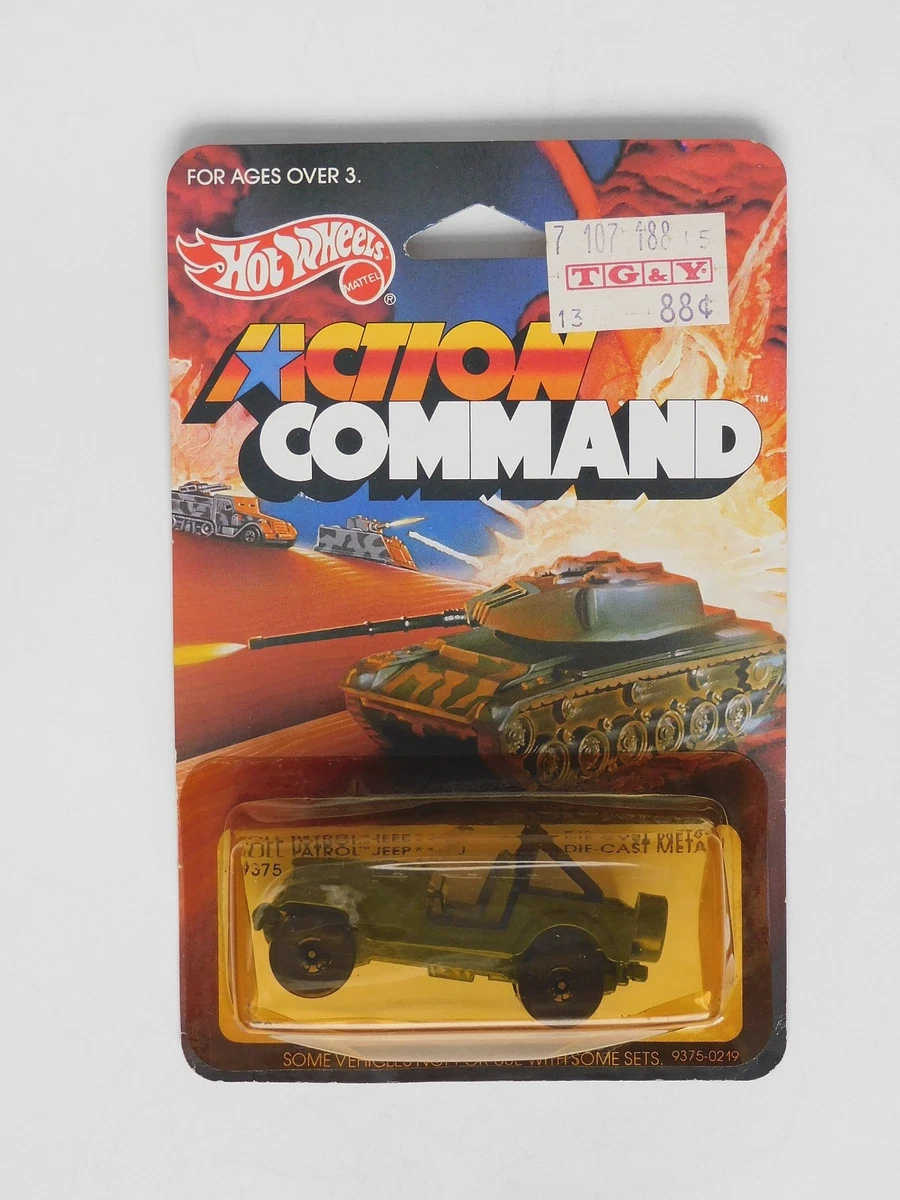 Hot Wheels Military Vintage Manufacture Diecast Cars, Trucks