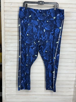 NWOT Reebok Women s 3X Athletic Leggings with Comfort Waistband & Pocket
