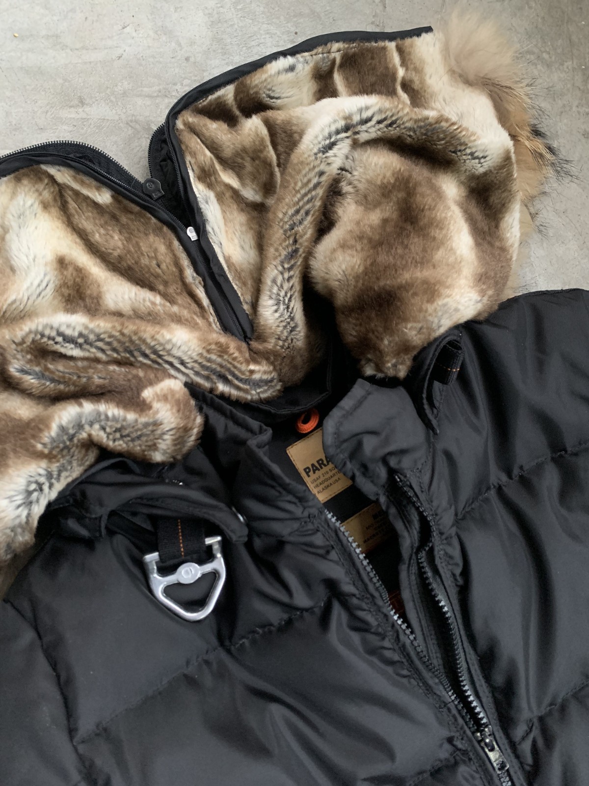 Parajumpers Masterpiece Series Long Bear Hooded Down Puffer Parka Jacket Womens image 5