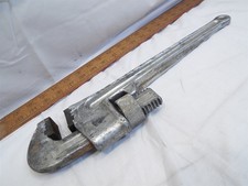 Schick No. 518 18" Aluminum Pipe Wrench Fitters Plumbing Tool Straight Handle A
