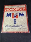 Vintage 1930s Monopoly Board Game Pieces Parts Only Parker Brothers