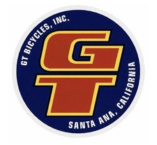 GT BMX Bicycle Old School Logo Vinyl Sticker Decal 2  