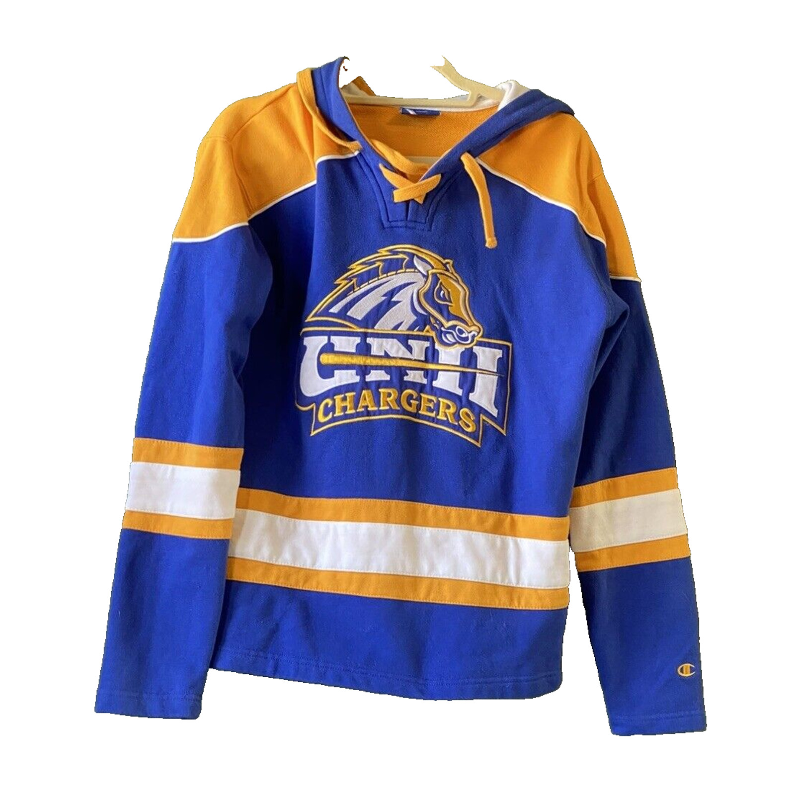 Champion University of New Haven Sweater Mens Small Chargers