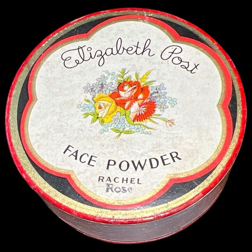 Vintage Elizabeth Post Face Powder box SEALED FULL 1930’s