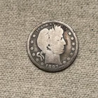 1897-O Barber Quarter, G-VG, Scarce O Mint, Full Rims TL