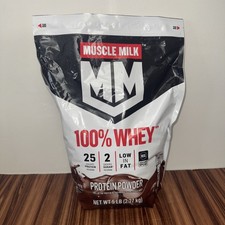 Muscle Milk 100% Whey Protein Powder Chocolate 5 Pound 25g Protein April 2026 14.00 per gallon