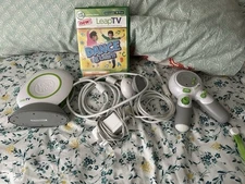 Leap Frog Leap TV Educational Video Gaming System with Accessories