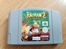 ebay® Auktion 287449297858 | Rayman 2 the Great Escape Nintendo 64 N64 Modul Mit Anleitung Top Zustand Thumbnail of ebay® auction 287449297858 | Rayman 2 the Great Escape Nintendo 64 N64 Modul Mit Anleitung Top Zustand