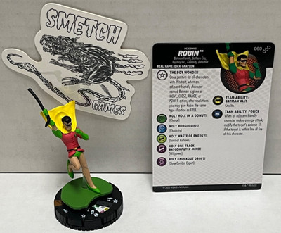 BTU 060 Robin - Chase Figure Scooby Doo - DC Heroclix - Batman Team Up 2022
