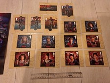 Stranger Things Postcard, Stamp Royal Mail Merchandise Full Set