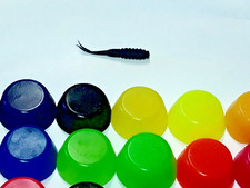Order Single Colored 2.75 CRAPPIE FORKS Here Soft Plastic Fishing Lure Walleye