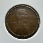 1909 Lincoln Wheat Small Cent Brown Philadelphia US Coin