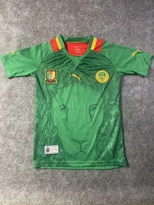 Puma CAMEROON  2012 2013 National Team soccer football jersey L