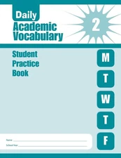 Evan-Moor Daily Academic Vocabulary, Grade 2 Student Book - paperback Evan M...