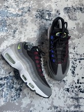 Nike Air Max 95 Grey Black Neon Trainers UK 6 Women’s Sneakers