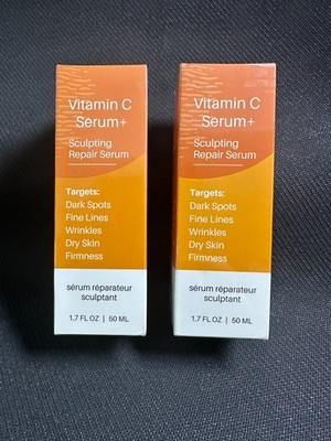 NEW! 2x Levaye Cosmetics - Vitamin C Serum + Sculpting Serum Bundle