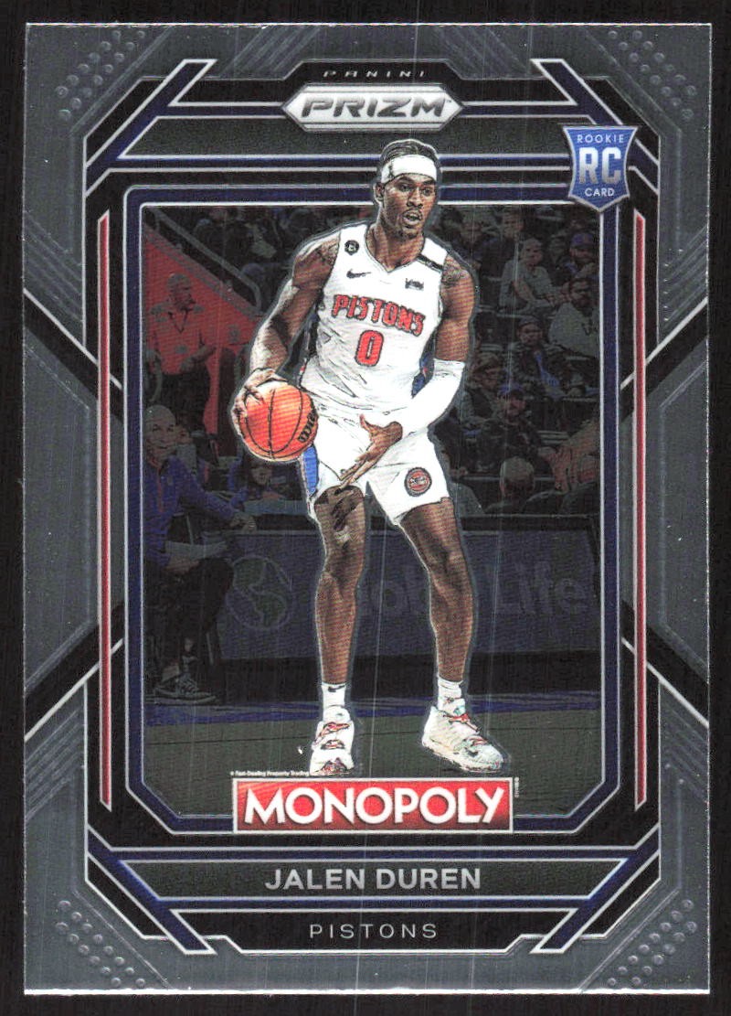 6020G 2022-23 Panini Prizm Monopoly #27 Jalen Duren