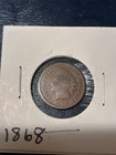 1868 Indian Head Penny Good Condition Nice Coin — photo 1