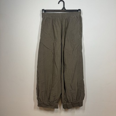 Bryn Walker Corduroy Balloon Lantern Parachute Pant XS (NO SIZE) Lagenlook Cuffs