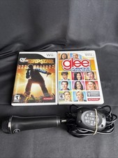 Wii Rapstar  Glee Karaoke Revolution w/ Logitech USB Microphone Bundle
