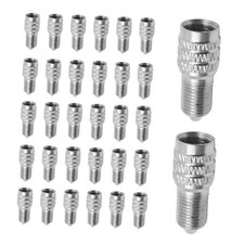 Double Seal Valve Stem Caps Inflate Tire Valve Caps Flow Through Tires for 32