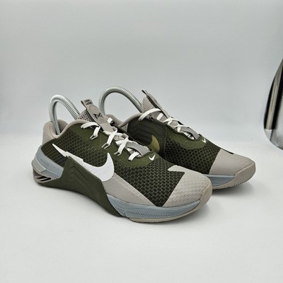 Nike Metcon 7 Womens Cross Training Gym Shoes Green Blue Grey Size 6 Workout Pro