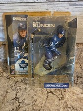 2001 McFarlane NHL Series 1 Mats Sundin Toronto Maple Leafs Sports Hockey Figure