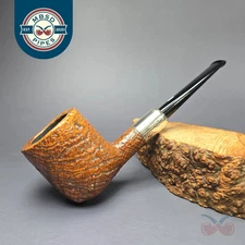 Castello Pre-1982 Old Antiquari 3K Billiard Estate Briar Pipe, Italian Estates