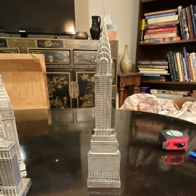 Howard Architectural Models Chrysler Building Miniature Model, Signed, 2003