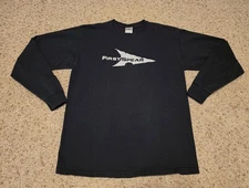 FirstSpear Shirt Mens Medium Black Long Sleeve Skull Santa FS Christmas Graphic