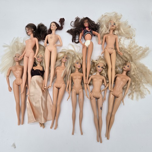 LOT Of 11 1990’s Barbie Dolls My Scene Wizard Of Oz Mary Kate Ashley Olsen MORE 