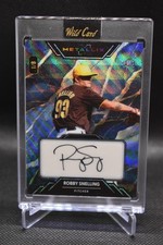 Robby Snelling Rookie Auto /8 2024 Wild Card Metallix Blue San Diego Padres