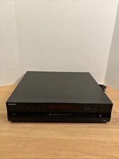 Sony CDP-CE500 Compact Disc Player CD 5 Disc Changer USB Record (Tested & Works)
