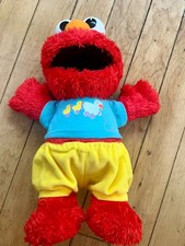 Hasbro Sesame Street Potty Time Elmo Talking 11" Plush Toy 2012 Bathroom
