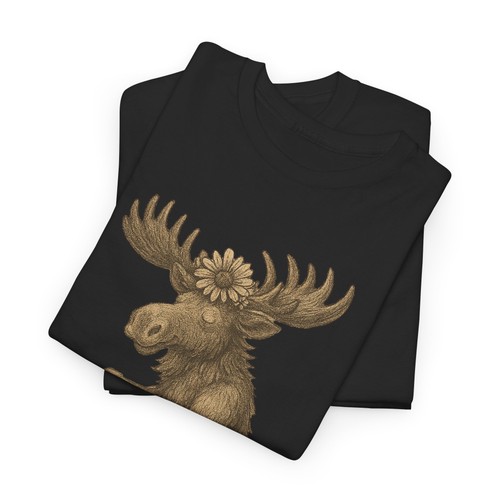 Moose Tee, Alaska Wilderness Nature Shirt - Funny Wildlife Lovers Cycling Top, - Bild 8 von 26