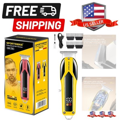 Hair Clippers for Men, Cordless Clipper and Trimmer Set, Clippers for Hair Cu...