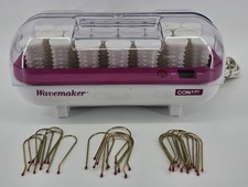 Vtg Conair Wavemaker HS16 20 Hot Rollers Curlers Clean w/ Original Clips TESTED