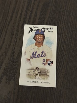2025 Topps Allen & Ginter 1889 N22 Mini #N222-22 LUISANGEL ACUNA Acuña