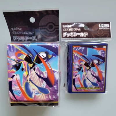 Pokemon Card Game Mega Greninja Deck Case + Deck Shield Sleeves Set Official JP
