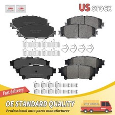 Front And Rear Ceramic Brake Pads Set For 2016-2020 Toyota Mirai