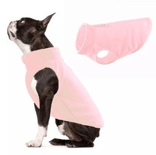 - Fleece Vest Dog Sweater with Leash Ring - Soft, Warm  Lightweight Pullover...