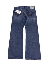 NEW Vintage Y2K True Religion Bobby Super T Embroidered Jeans MADE IN USA 38x33