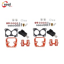 2 Carburetor Rebuild Kit For Johnson Evinrude V4 88 HP 1985-1995 90 HP 1981-1983