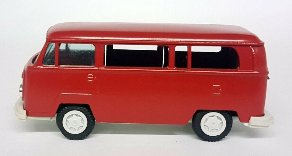 Gama Mini Escala 1/43 - 9530 Volkswagen T2 T2A Bay Bully Rojo Modelo Coche De Colección Foto 4 de 4