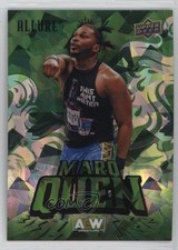 2024 Upper Deck Allure AEW Green Quartz 64/99 Marq Quen #54 ob9