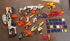 Nerf Gun Lot with Ammo Darts and Attachments Toy-Guns SEND OFFERS