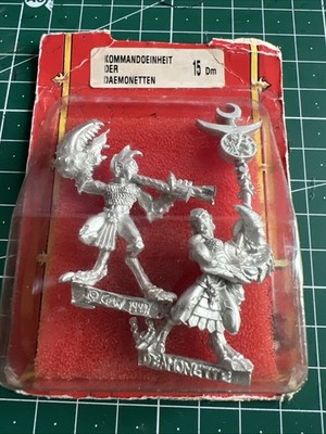 Warhammer Age of Sigmar AOS Daemonette Command Group Kommandoeinheit Oldhammer